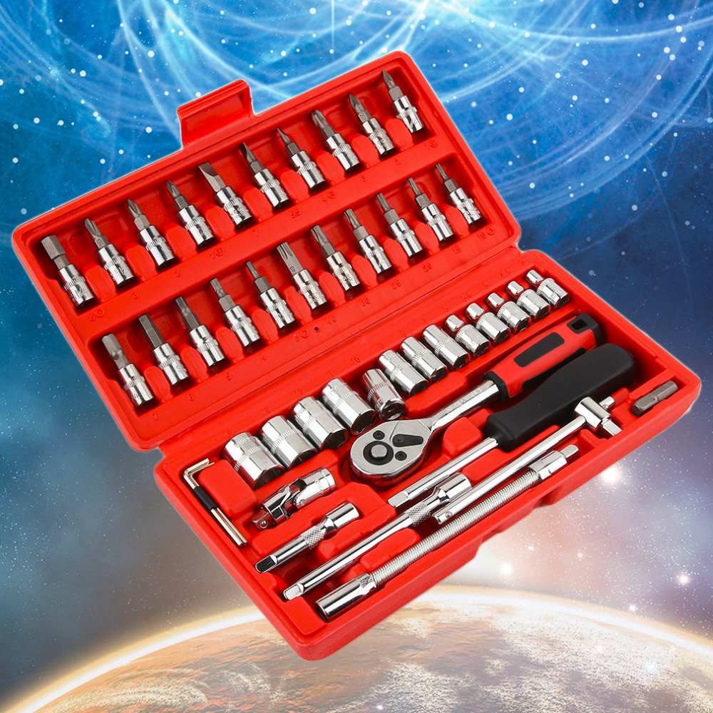 Boîte à outils de maintenance 46 en 1