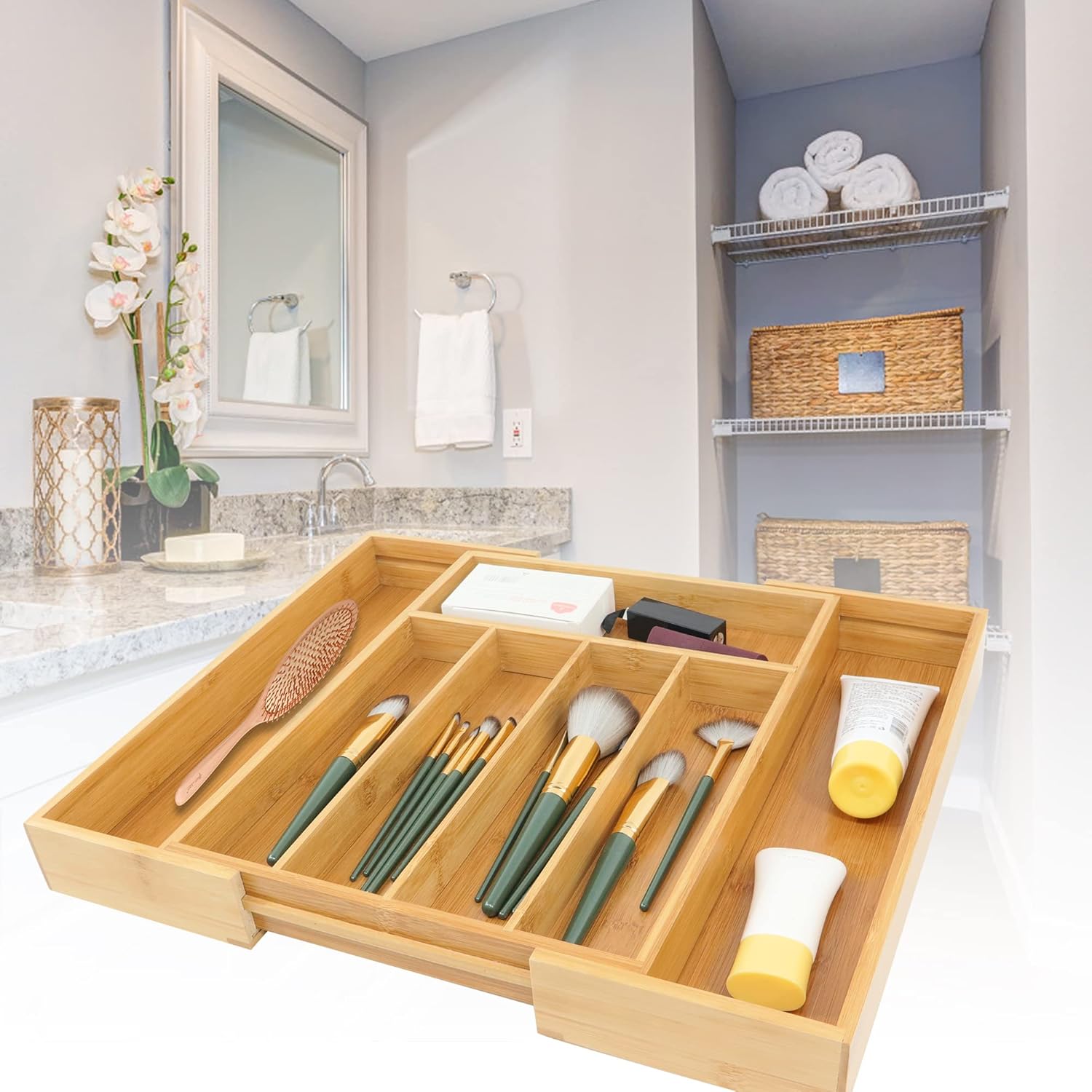 Organisateur De Tiroir De Cuisine Extensible